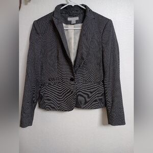 H&M Monochrome Patterned Blazer